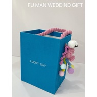 gift box birthday gift set for woman 61 Children's Day Korean Color Velvet Accompanying Gift Box Gif