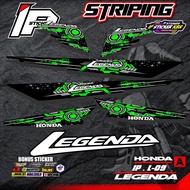 (cod) striping LEGENDA ASTREA - sticker striping variasi list honda LEGENDA ASTREA ip.S-09 design ip