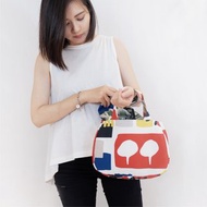 手作午餐袋 媽媽包 便當袋 娃娃車提袋 中秋烤肉野餐-台南窗景