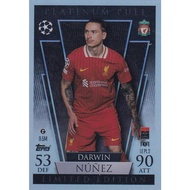 Darwin Nunez Platinum Pull LE | Topps Match Attax 2024/25 UCL Rare Inserts