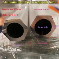 6061/6063 hexagonal aluminum alloy aluminum rod hollow hexagonal outer inner circular aluminum tube