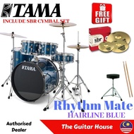 Tama RM52KH6-HLB Rhythm Mate Drum Set w/Sabian SBR5003 Cymbal Set