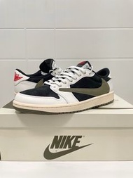 Jordan × Travis Scott Air Jordan 1 Low OG "Olive" PS 倒勾 兒童籃球鞋