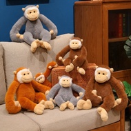 Long Arm Gibbon Plush Toy Gray Variant Orange Variant Brown Variant Hanging Room Decor Gift