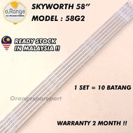 58G2 SKYWORTH 58" LED TV BACKLIGHT(LAMPU TV) SKYWORTH 58 INCH LED TV BACKLIGHT