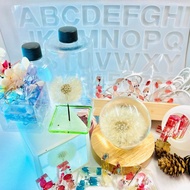 環氧樹脂材料包 永生花字母燈材料包 蒲公英水晶燈材料包 蒲公英