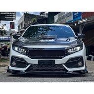 Civic FC Si Bumper Evs Lips Gloss Black