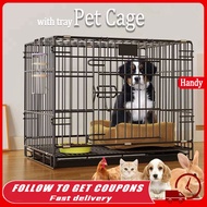 🔥2 Feet😺 Pet Cage Cat Cage Foldable Portable Rabbit Cage 60x34x50CM / Sangkar Kucing 2 Kaki 狗笼猫笼