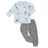 Pyjamas Set Big Star & Sheepz Blue + Big Sheepz Grey