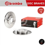 BREMBO จานเบรคหน้า VW Golf III 5dr (1.8 ABS) Vento (1.8) Passat (2.0) 90-98 / 256MM รหัส 08 5149 14 