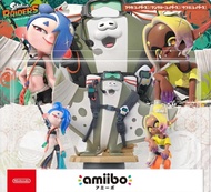 斯普拉遁 塗擊隊 魚漿幫 合裝  Amiibo 代用卡 白卡 Splatoon Raiders Shiver Frye Big Man