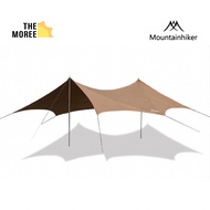 Mountainhiker - Camping Tarp Flysheet 6.4m x 5.6m Large Size