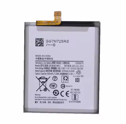 1x 4500mAh 17.33Wh EB-BA907ABY Battery For Samsung Galaxy S10 Lite SM-G770F G770 / For Galaxy A71 5G