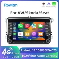 Android Auto Radio for Volkswagen VW Passat B6 B7 CC Tiguan Touran GOLF POLO Carplay 4G Car Multimedia GPS 2din Autoradio
