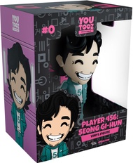 Youtooz Player 456: Seong Gi-hun 5" Inch Vinyl Figure, Collectible Seong Gi-hun from Squid Game by Y