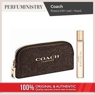 🇸🇬 [perfuministry] COACH MINIATURE WOMAN EDP 7.5ML + POUCH SET (PERFUME / FRAGRANCE)