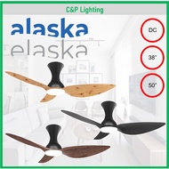 (New Launch) Alaska HIOPAL III  38' / 50" 3 Blades DC Ceiling Fan With Dimmable LED