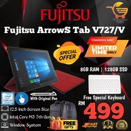 Fujitsu Arrows Tab v727/v Core M3 (7th Gen) / 8GB RAM / 128GB SSD TABLET