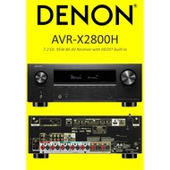 DENON AVR-X2800H WHAT HIFI AWARD  7.2 Ch. 8K AV Receiver