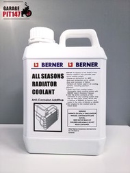 【PIT147】德國 BERNER 全天候濃縮水箱精-綠色 2L 總代理公司貨 重機 汽車 機車 性能車 跑車