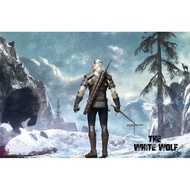 [Collection Boutique] Ready Stock Nine Craftsman Nine Craftsmen J-001 1/6 White Wolf Geralt Action F