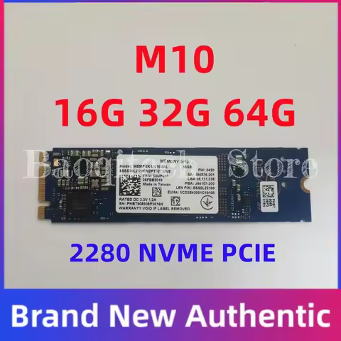 Original M10 M.2 2280 SSD 64GB 32GB 16GB PCIe M.2 2242 3.0 3D Xpoint NVMe Internal Solid State Drive