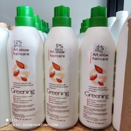 Greening Cream Developer Hydrogen Peroxide Hair Colour Bleach 12% 40VOL 1000ml
