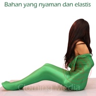 Kostum Zentai Mummy Suit Full Encasement Bodysuit Cosplay Spandex