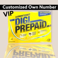 Vip Number- [Digi Prepaid] Choose Your Own Lucky Number