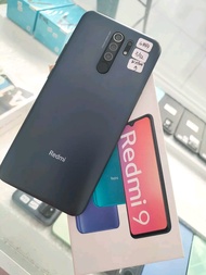 Redmi 9 Ram 4\64 Nominus masih mulus fullshet second rasa baru garansi resmi indonesia