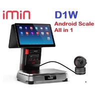 Imin D1w 15.6 + 10.1 with Build in Printer 80mm and Weight scale