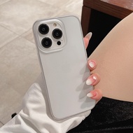 🔥COD 🔥Case For เคส iPhone 11 13 14 12 15 16 Pro Max เคสไอโฟน11 เคส iPhone แบบใสด้านบางเฉียบ