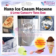 5 Litre Hard Ice Cream Mesin Aiskrim Colek Icecream Scoop 5L Tabung Gelato Sorbet Yogurt Ais krim