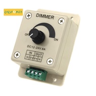 DC 12V-24V LED Dimmer Controller Adjust Single Color For 5050 3528 LED Strip