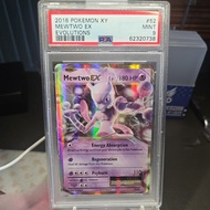 PSA 9 Mewtwo EX 52/108 - XY Evolutions 2016 Graded Pokemon TCG