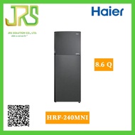 ตู้เย็น 2 ประตู HAIER HRF-240MNI BV 8.6 คิว สีดำ/เงิน (1ชิ้นต่อ 1 คำสั่งซื้อ)