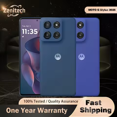 Original Motorola moto G Stylus 2025 XT2517 mobile phone 6.7" AMOLED 120Hz Snapdragon 6 Gen 3 Octa-C