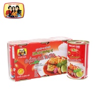 LỐC 3 HỘP CÁ MÒI XỐT CÀ 3 CÔ GÁI FISH SARDINES IN TOMATO SAUCE THREE LADY COOKS 155 GRAM
