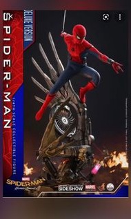 QS015B《蜘蛛人：返校日》蜘蛛人 (豪華版) Spider-Man (Deluxe Version) 1/4 全新未開箱連保養