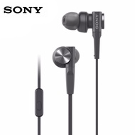 SONY MDR-XB55AP Original Premium In-Ear Extra Bass หูฟังหูฟังสเตอริโอ3.5มม. หูฟังแบบมีสายกีฬาชุดหูฟั