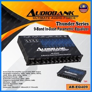 Audiobank THUNDER SERIES AB-EQ407V2 7-Band / AB-EQ409 9-Band In-Dash Parametric Car Equalizer