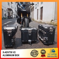 HONDA XADV750 PREMIUM QUALITY ALUMINIUM BOX SIDE PANNIER TOP BOX
