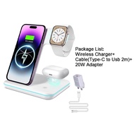 Anvers 3 in 1 Wireless charger Stand 15W Fast Charging Dock for iPhone/iWatch/Airpods/Apple Series