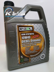 ENZOIL 4X4 ENGINE OIL (7L) # DIESEL DYNAMIC 10W40 API CK-4/SN # TYT HILUX VIGO,REVO # NS NAVARA # MIT TRITON # IZ DMAX