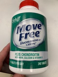 Movefree PLUS CHONDROITIN WITH MSM, CALCIUM & VITAMIN D 240粒