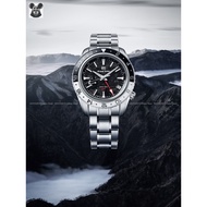 Grand Seiko SBGE277G SBGE277 Men's Analog Watch Sport Hotaka Rock Pattern Spring Drive GMT 44mm SS B
