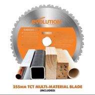 SALE Miter Saw Sliding EVOLUTION R255SMS 10 Inch Mesin Mitre Saw