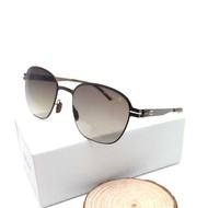 HITAM - Sunglasses/fashion Glasses IC BERLIN 1902 Premium Anti-UV Protection Lens