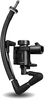 BOQNZN 7L1Z-9H465-B 4x4 Vacuum Solenoid Valve and FL3Z-3A788-B Auto-Locking Hub Vacuum Line Tube Che