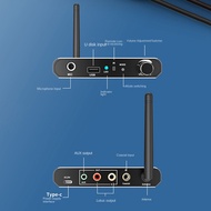 Wireless HIFI Converter Bluetooth 5.2 Receiver Audio Coaxial To R/L 3.5Mm Aux Adapter with U Disk Pl